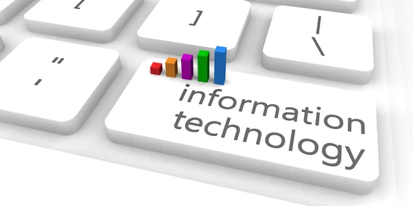 Informatietechnologie als een Concept — Stockfoto