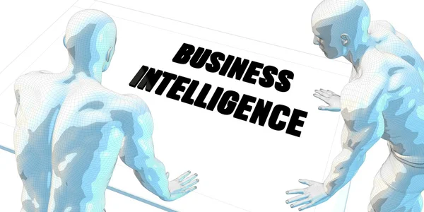 Business Intelligence als Konzept — Stockfoto