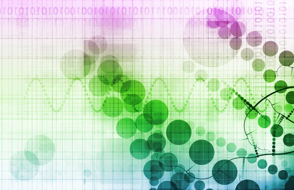 医疗科学概念艺术 — 图库照片