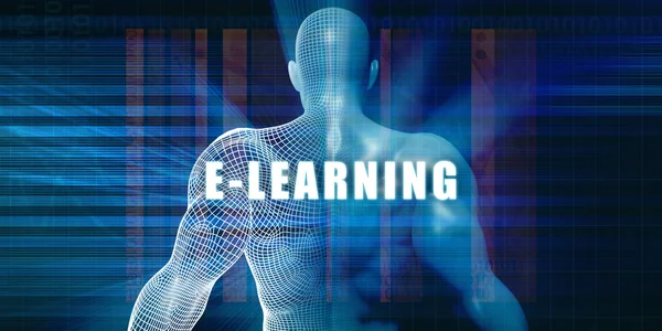 E-learning som begrepp — Stockfoto