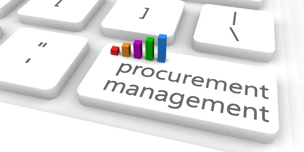 Procurement Management as a Concept — Stock Photo, Image