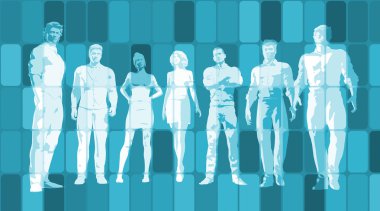 iş insanlar arka plan