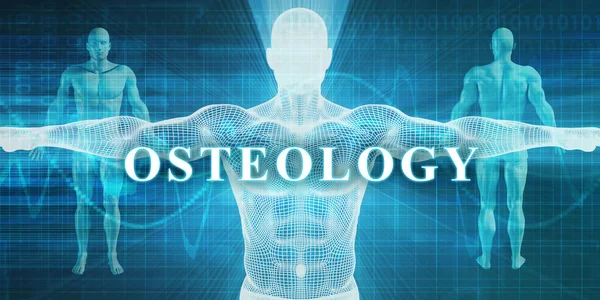 Osteology medicinska området som begrepp — Stockfoto