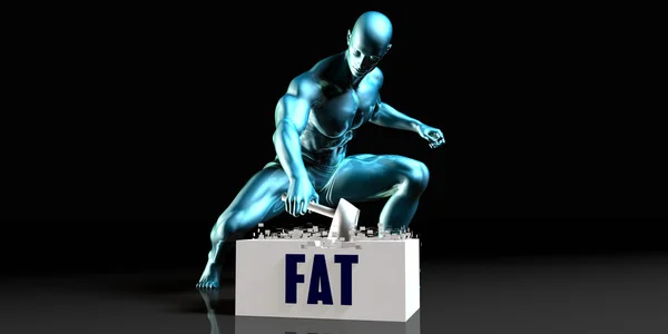 Geting Rid van Fat — Stockfoto