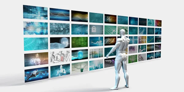 Video Marketing Analytics — Stock Photo, Image