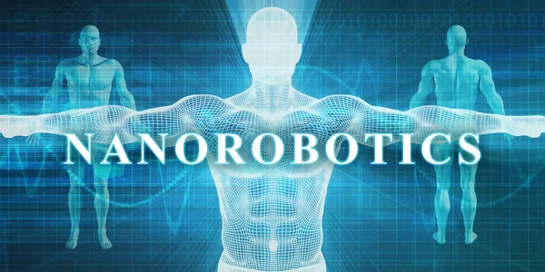 Nanorobotów jako pojęcia — Zdjęcie stockowe