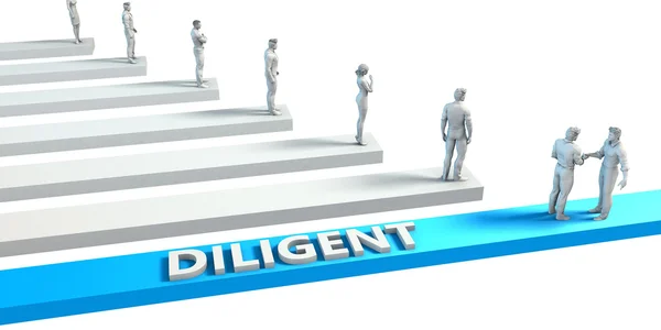 Diligent as a Concept — Stock Photo, Image