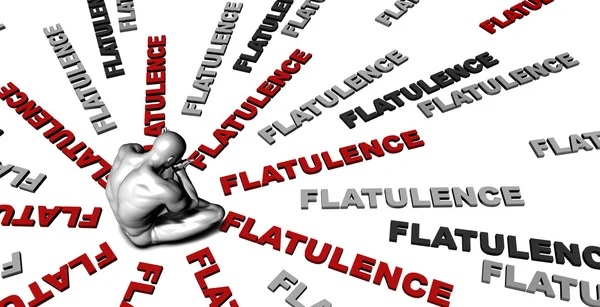 Flatulence as a Background Art — Stock Photo, Image