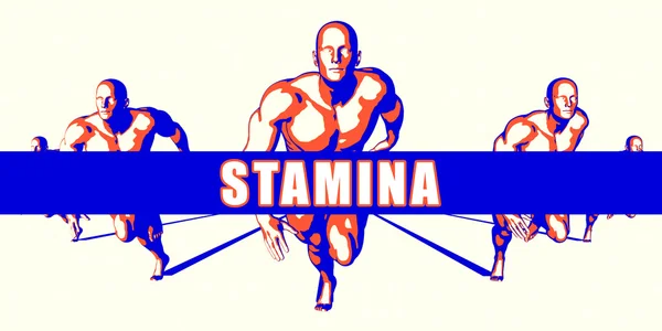 概念としてのスタミナ — ストック写真