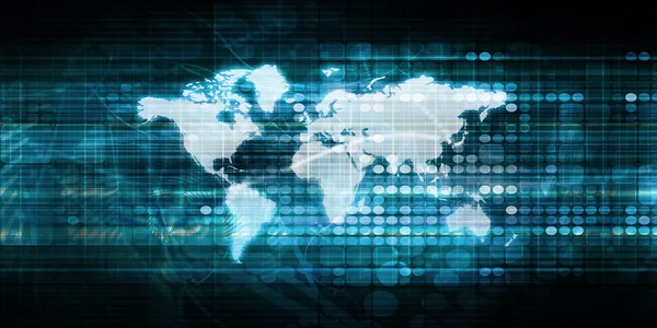 Global teknik koncept — Stockfoto