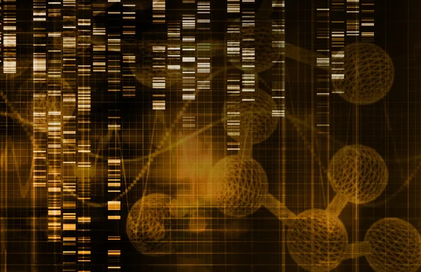 La genética como concepto — Foto de Stock