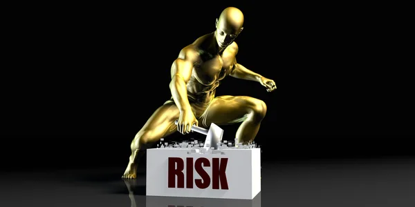 El riesgo como concepto —  Fotos de Stock