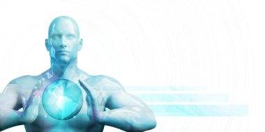 İş Adamı Sunumu Soyut Arkaplan Kopyalama Arkaplanı