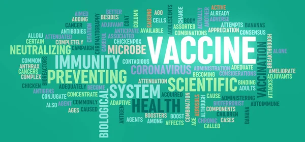 Aşı Yarışı Coronavirus Aşısı Tıbbi Konsepti — Stok fotoğraf