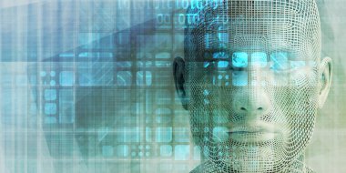 AI İşleme Eğitimi Derin Öğrenme Endüstrisi Konsepti