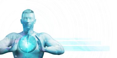 Japon İşadamı Sunumu Soyut Arkaplan Kopyalama Arkaplanı