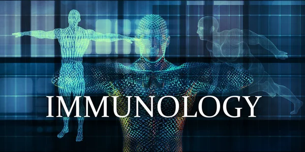 Estudo Medicina Imunologia Como Conceito Médico — Fotografia de Stock