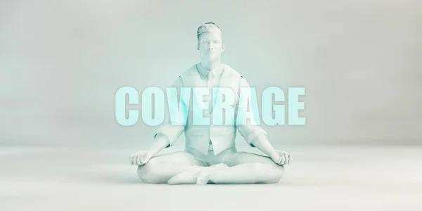 Coverage Keeping Calm Zen State Easy Solutions — Stock Photo, Image