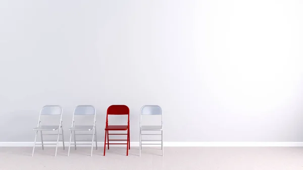 Special Chair Standing Out Rest — Stock Photo, Image