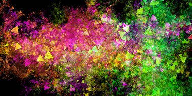 Bir Bilim Kurgu Sanatı Uzaylı Teknolojisi Arkaplanı