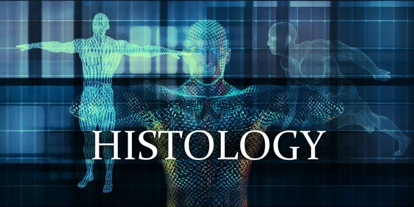 Tıbbi Konsept Olarak Histoloji Tıp Çalışması — Stok fotoğraf
