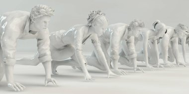 Başlangıç ya da Başlangıç Takımı Yarışa Hazırlandı