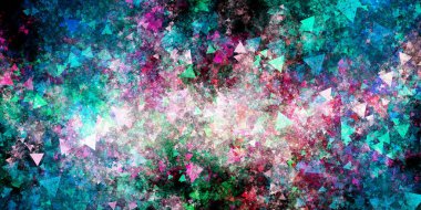 Soyut Arkaplan Olarak Video Oyun Pikseli Oynaması