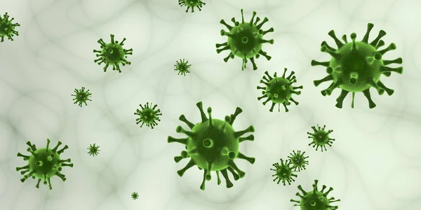 Bacteriën Achtergrond Als Een Science Creative Concept Art — Stockfoto