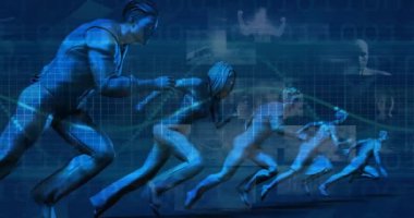 Bir Yarışta Çalışan Kariyer Geliştirme ve İş Adamları