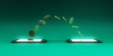 Mobil Akıllı Telefona Para Aktar Bir Elektronik Aktarım olarak