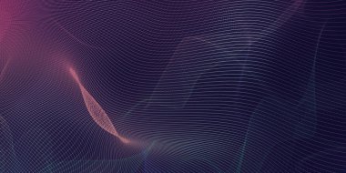 Parlak Teknoloji Mavi ve Sarı Fütüristik Arkaplan Özeti