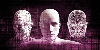 Derin Öğrenme ve Makine Yapay Zeka Konsepti