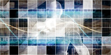 Dijital Araştırma ve Geliştirme ile Bilim Teknolojisi Konsepti