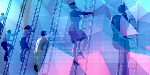 Присоединение к "крысиной гонке" с бесконечным восхождением по корпоративной лестнице