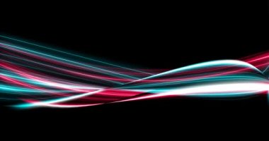 Parlak Enerji Hattını Karıştıran Neon Işıkları