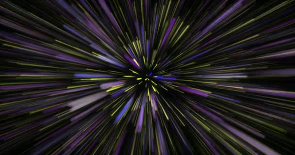 Prędkość ruchu wzór koncepcja Szybka dynamiczna sztuka tła — Wideo stockowe