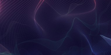 Dijital Pazarlama Teknolojisi Soyut Arkaplan Sanatı Kavramı