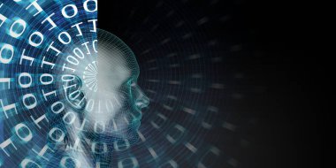 Endüstri Konsepti Olarak Gelişmiş Teknoloji Fütüristik Soyut