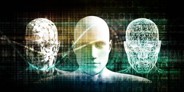 Parlayan Tekno Çizgileri Sanatı ile Bilim Arkaplanı