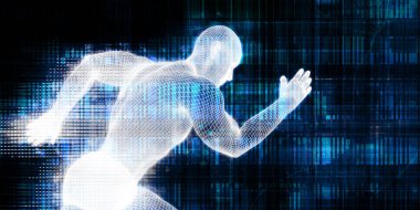 Bir Ağ Kavramsal Sanatı Olarak Geleceksel Arkaplan