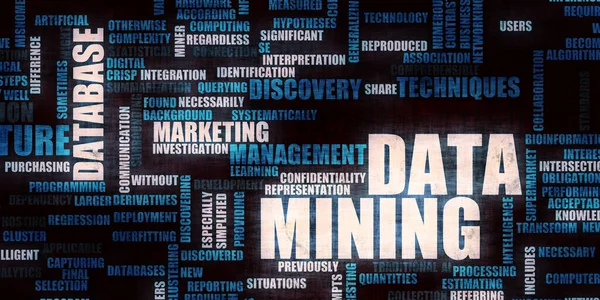 Statistieken Structuur Marketing Van Mijnbouwinformatie — Stockfoto