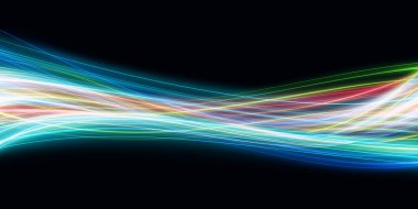 Fütürist Grafik Çizelgesine sahip Teknoloji Ağı