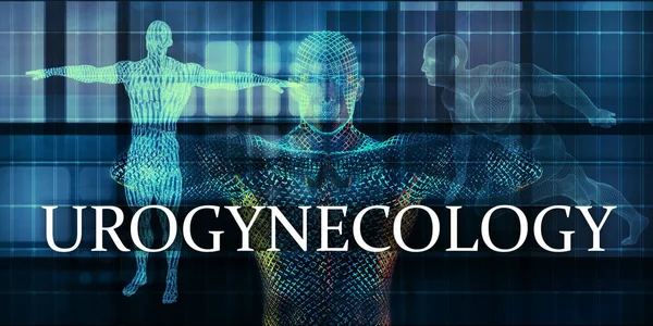 Urogynaecologie Geneeskunde Onderzoek Als Medisch Concept — Stockfoto