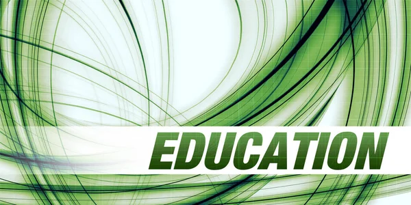 Education Concept Green Abstract Background — Stock Photo, Image