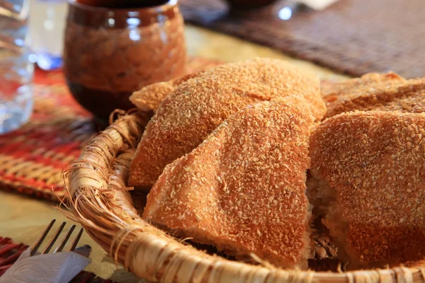 Marokkanisches Brot — Stockfoto