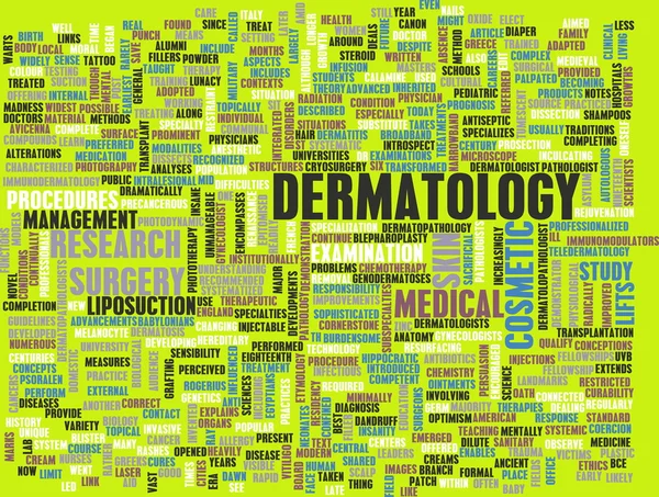 Dermatologia — Foto Stock