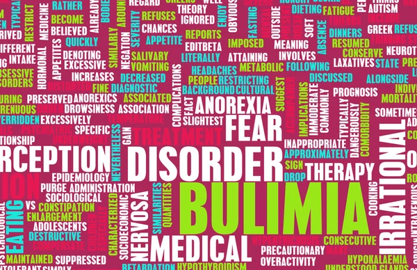 Bulimia 개념 — 스톡 사진