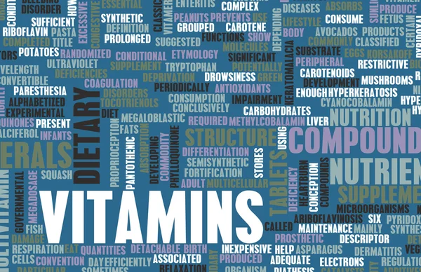 Витамины — стоковое фото