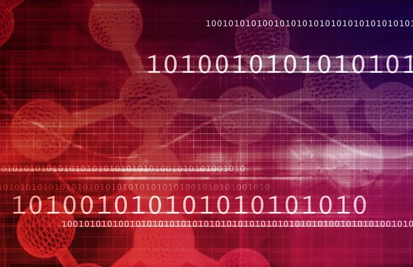 Estructura molecular — Foto de Stock