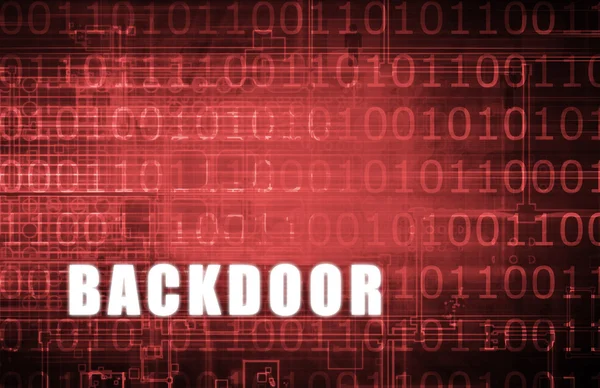 Backdoor — Stock Photo, Image